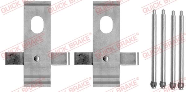 QUICK BRAKE 109-1634 Accessory kit, disc brake pad