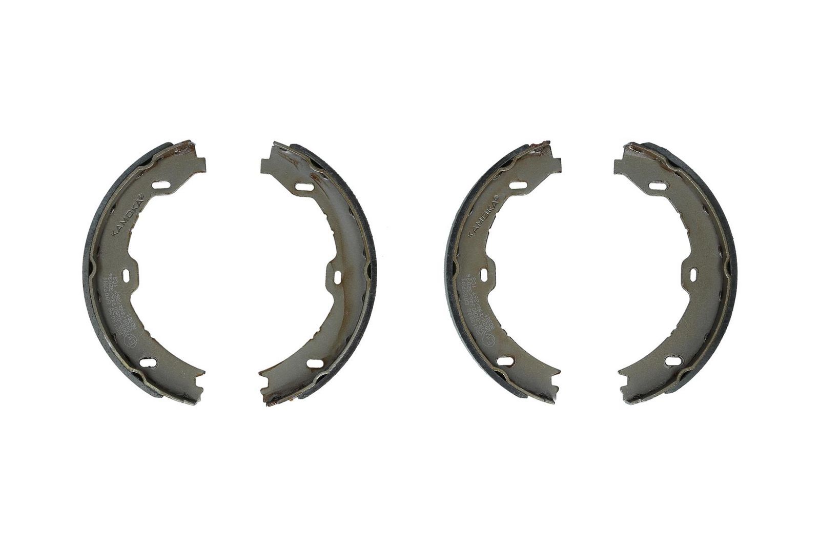 KAMOKA JQ212028 Brake shoe set, parking brake