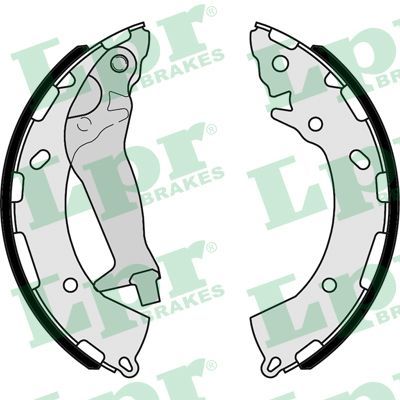 LPR 09450 Brake shoe set
