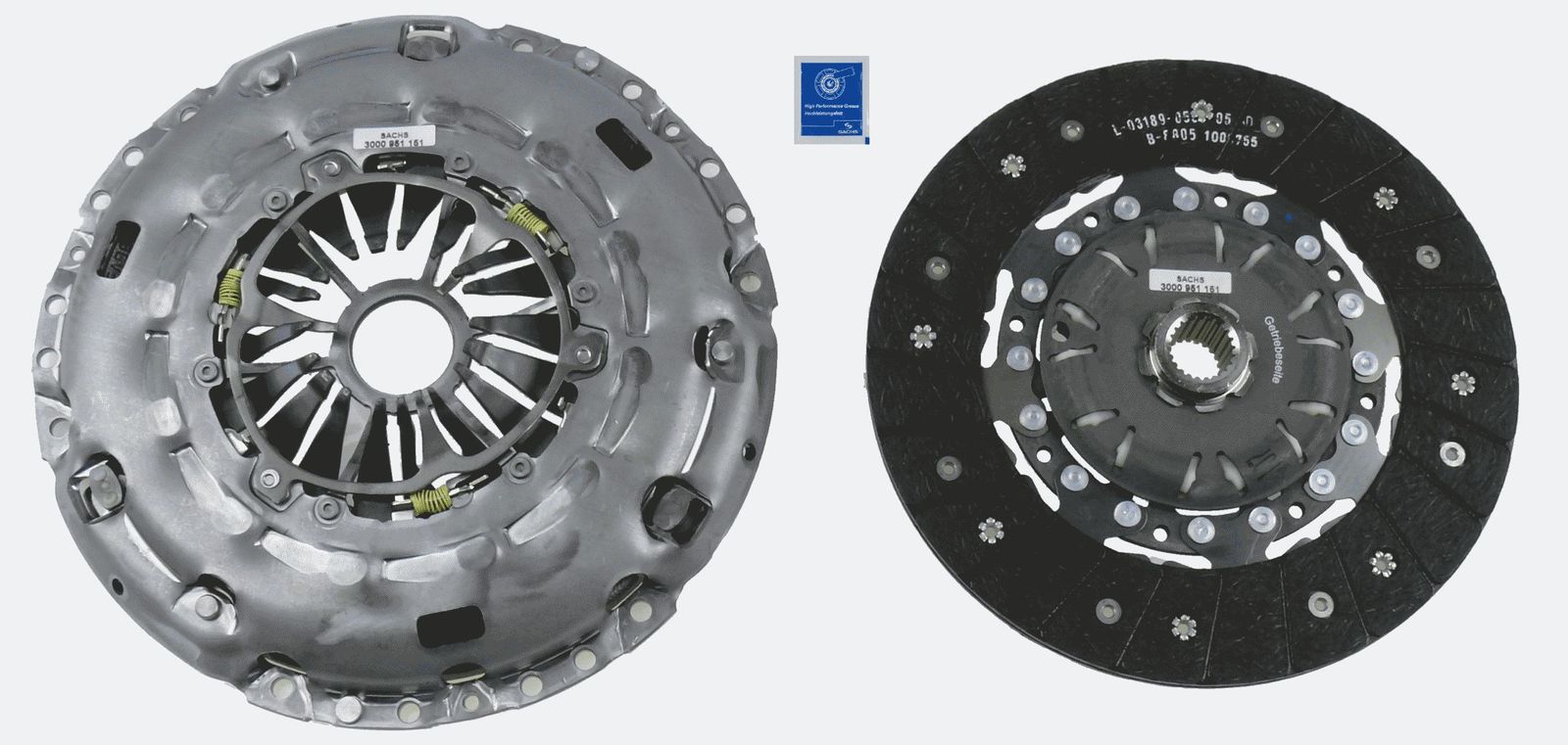 SACHS 3000 951 151 Clutch kit