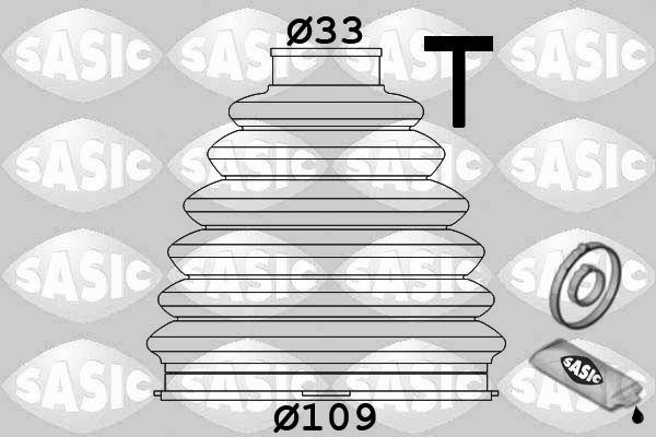 SASIC 1900004 Bellow kit, drive shaft