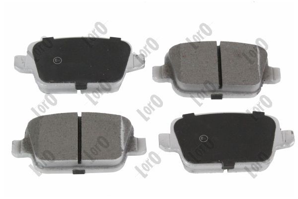 ABAKUS 231-02-016 Brake pad set, disc brake
