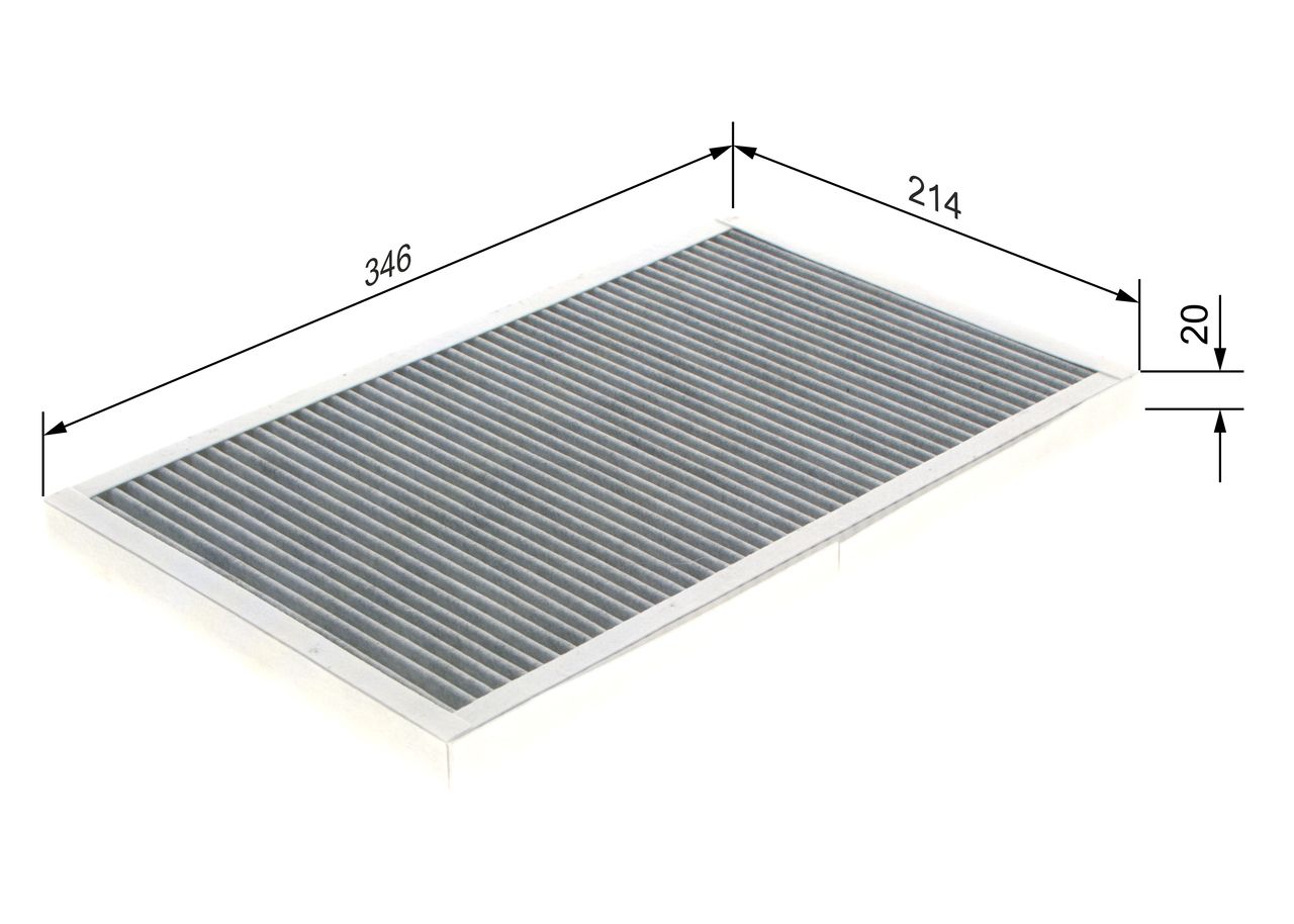 BOSCH 1 987 432 333 Filter, cabin air