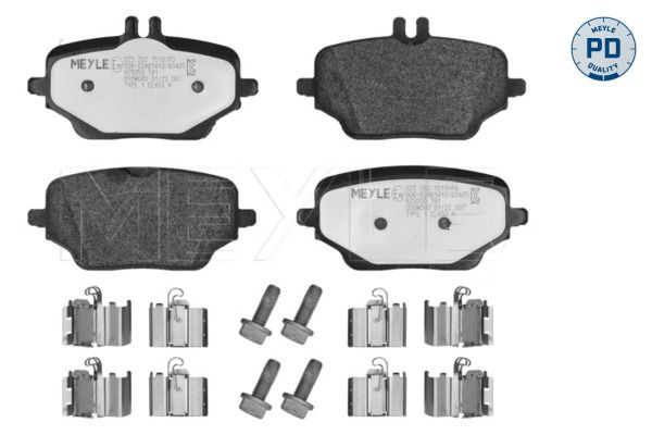 MEYLE 025 262 1519/PD Brake pad set, disc brake