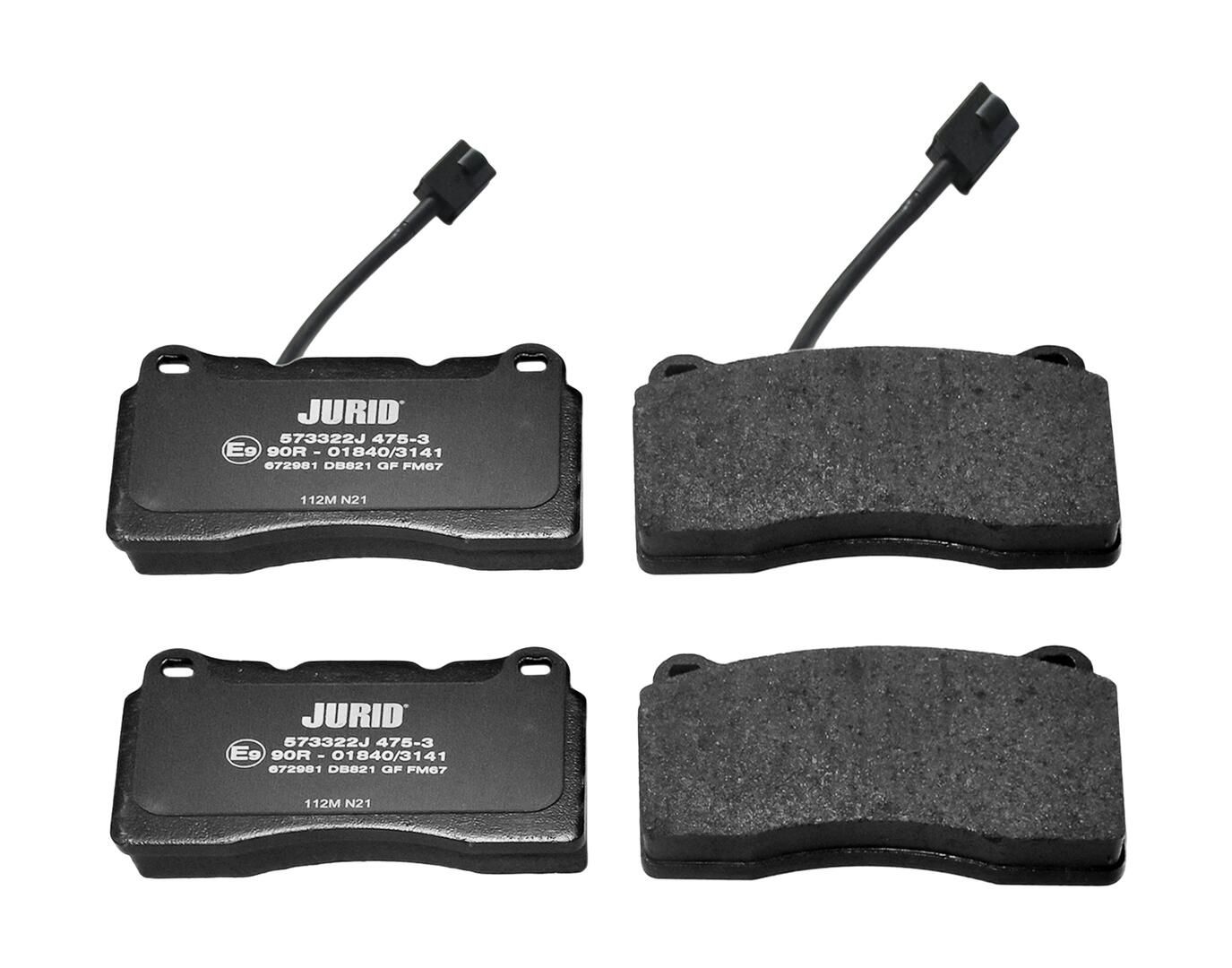 JURID 573322J Brake pad set, disc brake