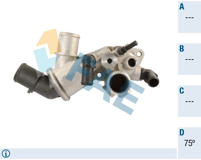 FAE 5340275 Thermostat, coolant