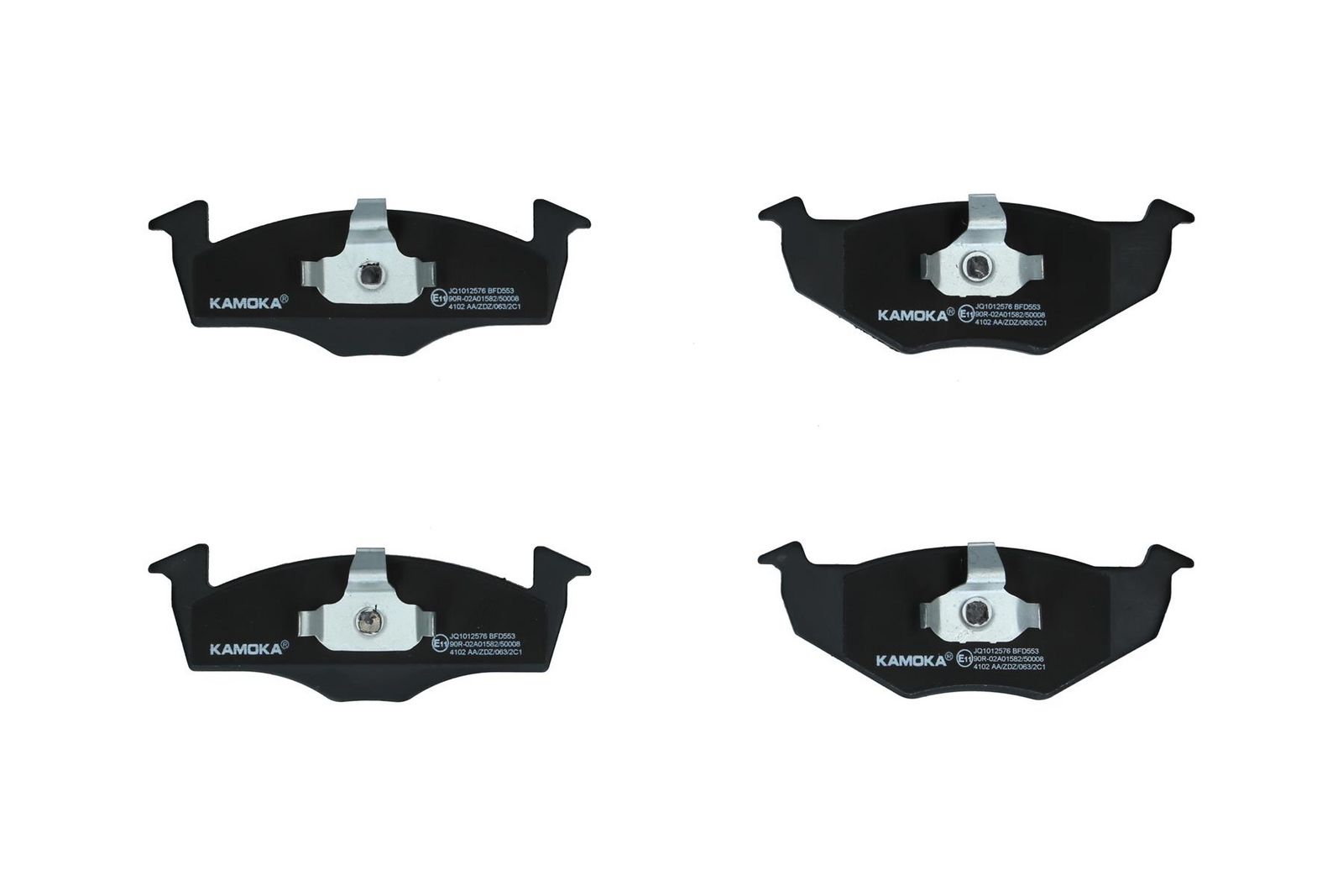 KAMOKA JQ1012576 Brake pad set, disc brake