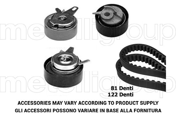GRAF TP362 Timing belt kit