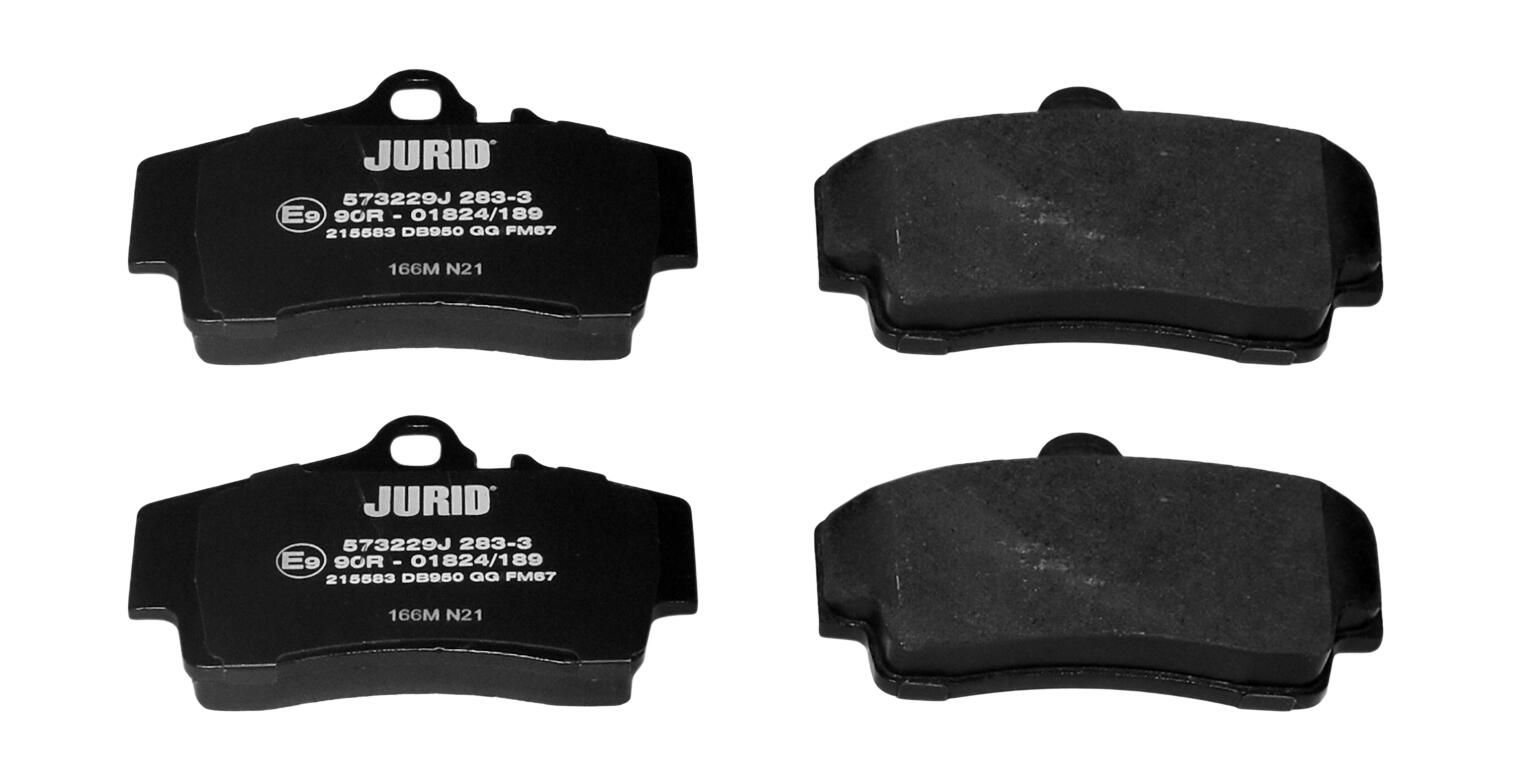 JURID 573229J Brake pad set, disc brake