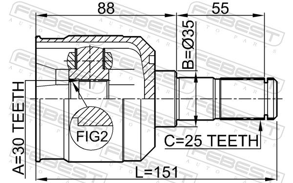 Joint Kit, drive shaft-1