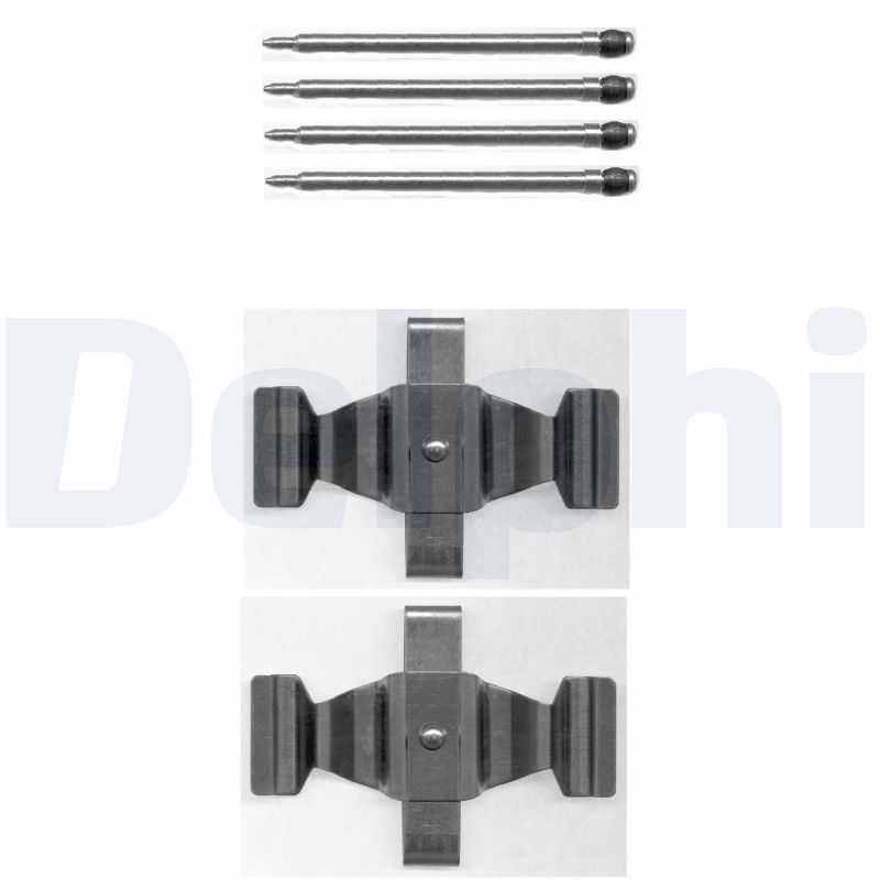 DELPHI LX0398 Accessory kit, disc brake pad