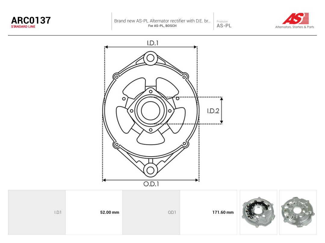 Rectifier, alternator-3