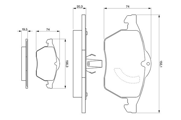 Brake Pad Set, disc brake-5