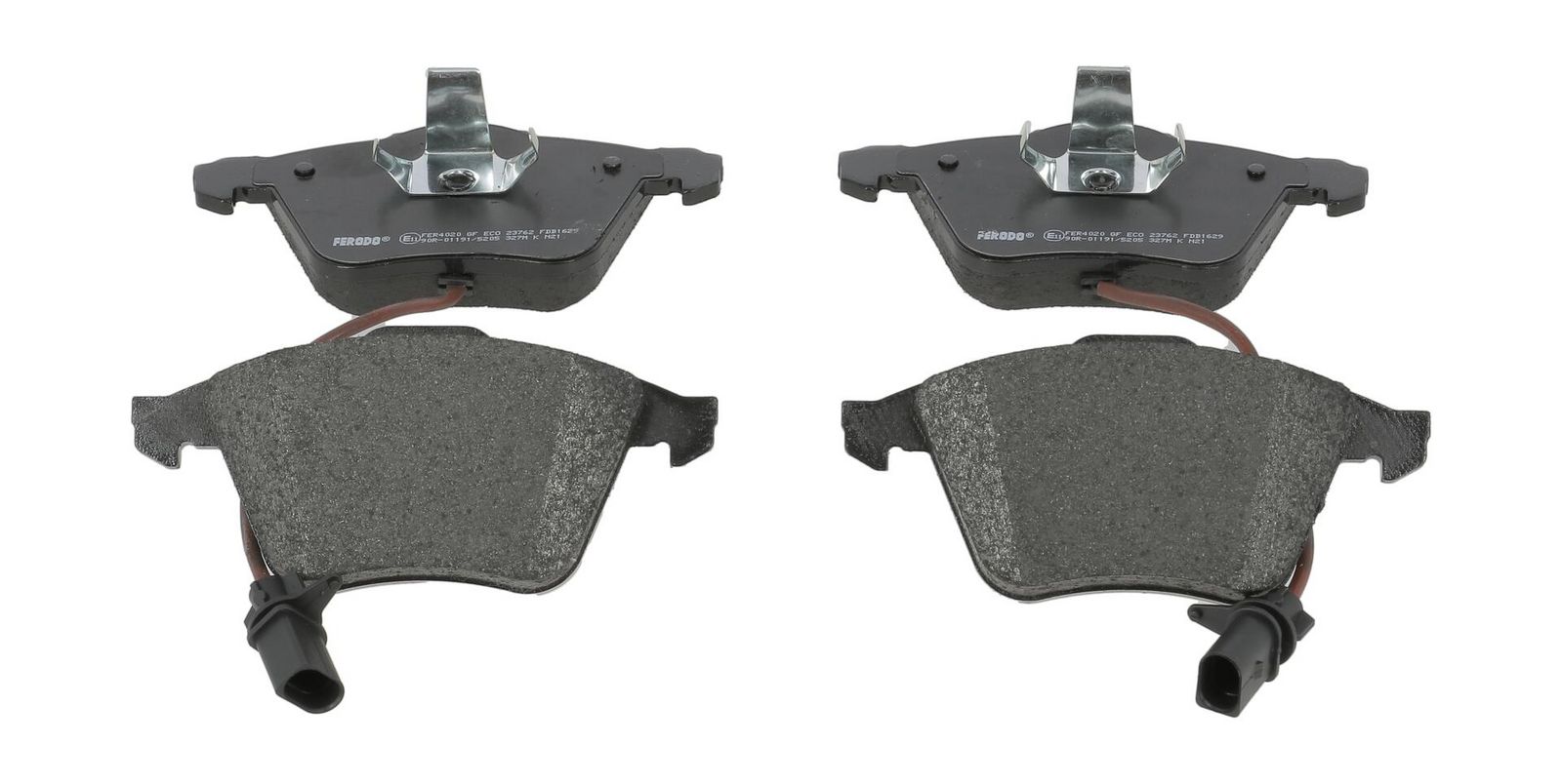 FERODO FDB1629 Brake pad set, disc brake