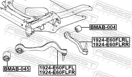 Control/Trailing Arm, wheel suspension-1