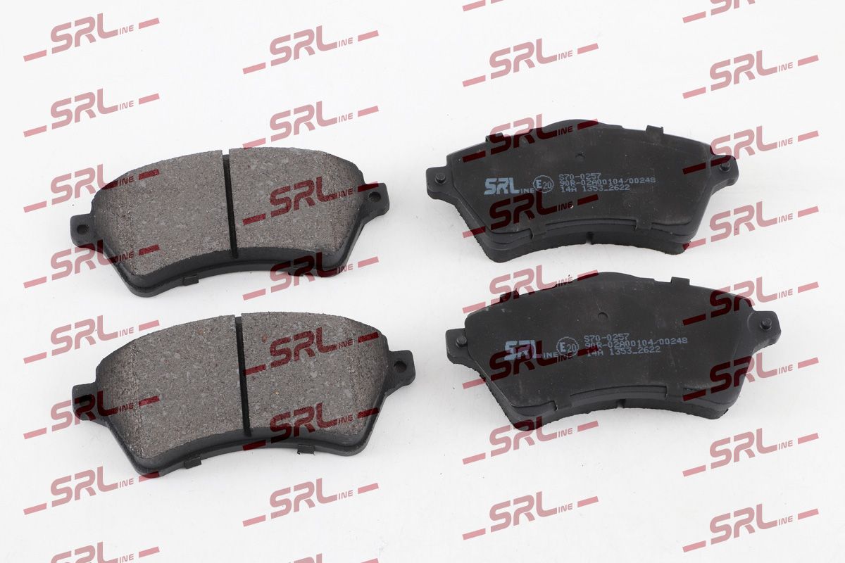 SRLINE S70-0257 Brake pad set, disc brake