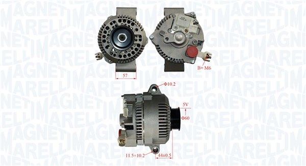 MAGNETI MARELLI 063731034010 Alternator