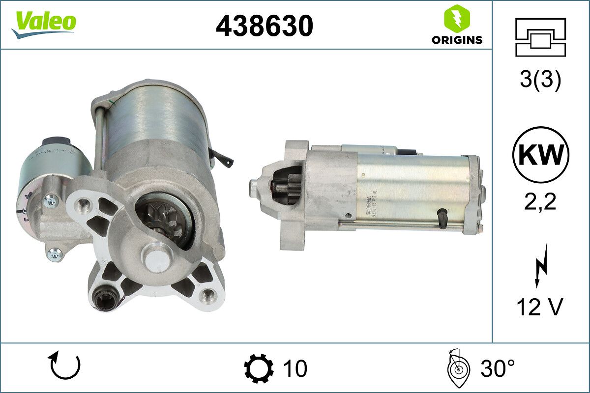 VALEO 438630 Starter