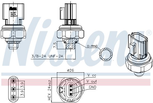 Pressure Switch, air conditioning-5