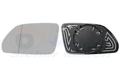 VAN WEZEL 5828835 Mirror glass, exterior mirror