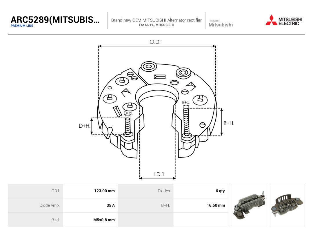 Rectifier, alternator-2
