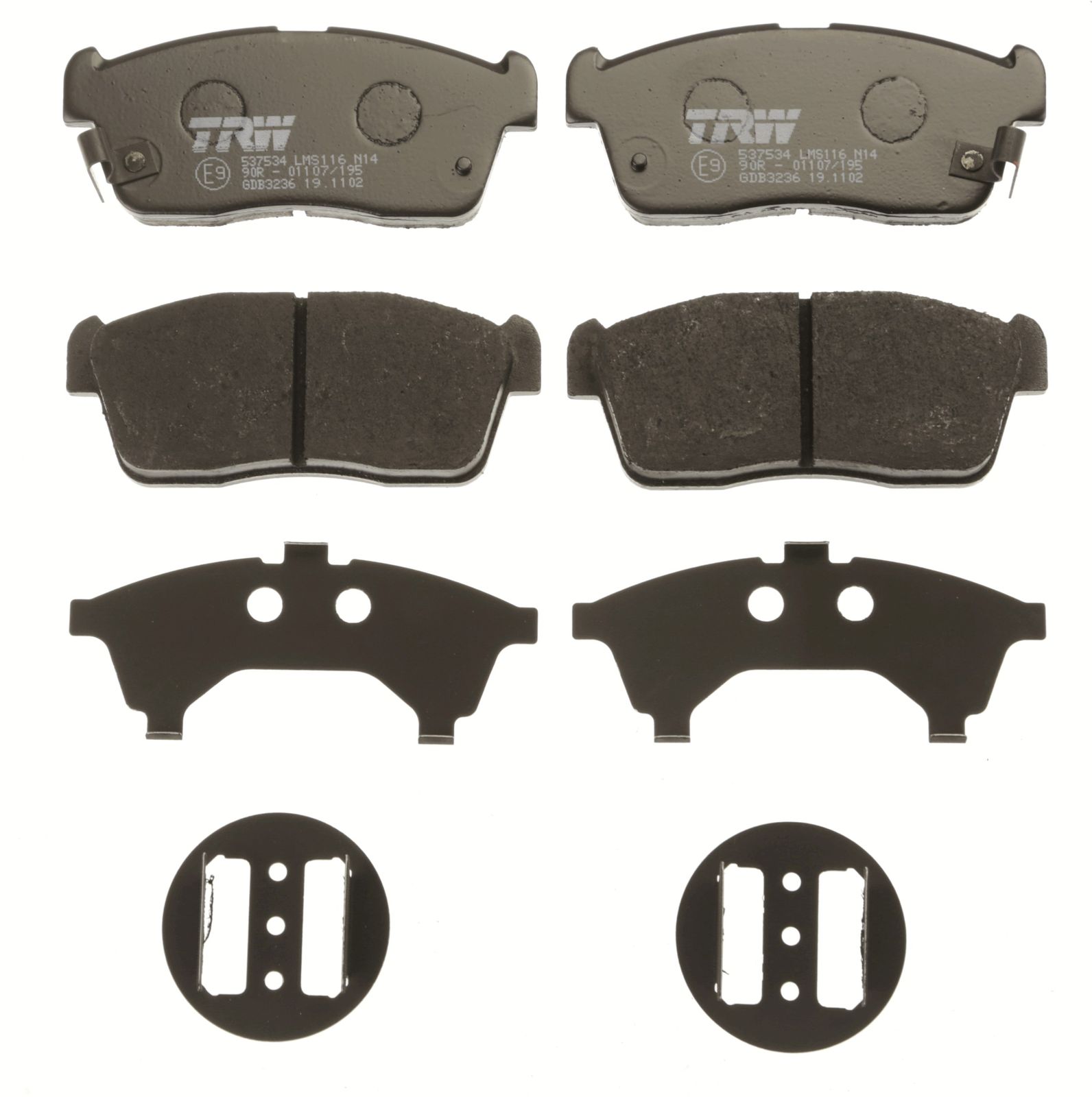 Brake Pad Set, disc brake-1