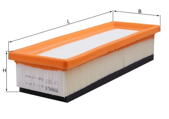 KNECHT LX 1827 Air filter