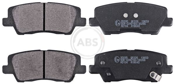 A.B.S. 35035 Brake pad set, disc brake