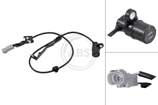 A.B.S. 31744 Sensor, wheel speed
