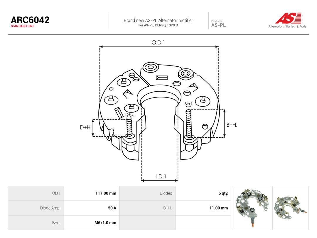 Rectifier, alternator-2