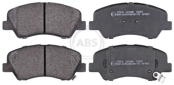 A.B.S. 37916 Brake pad set, disc brake