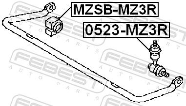 Link/Coupling Rod, stabiliser bar-1