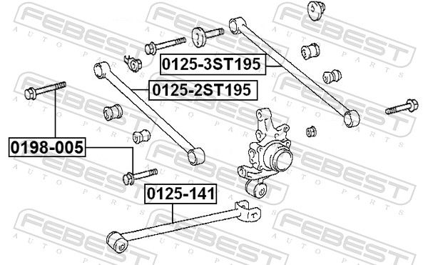 Control/Trailing Arm, wheel suspension-1