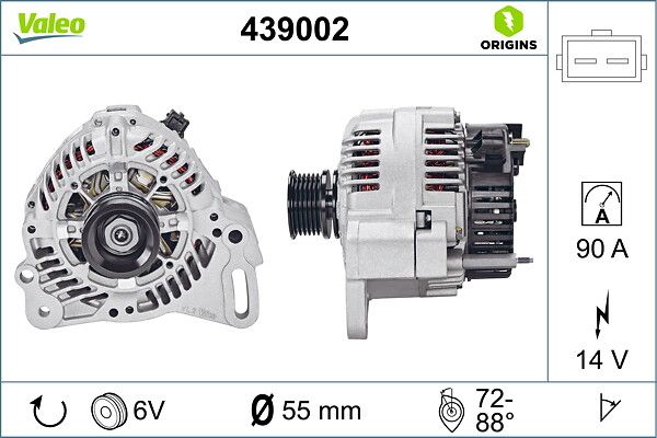 VALEO 439002 Alternator