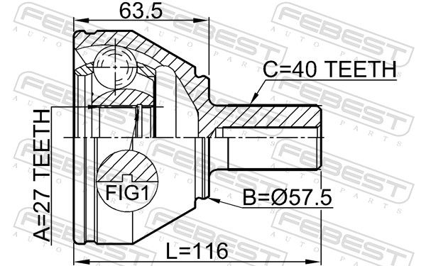 Joint Kit, drive shaft-1