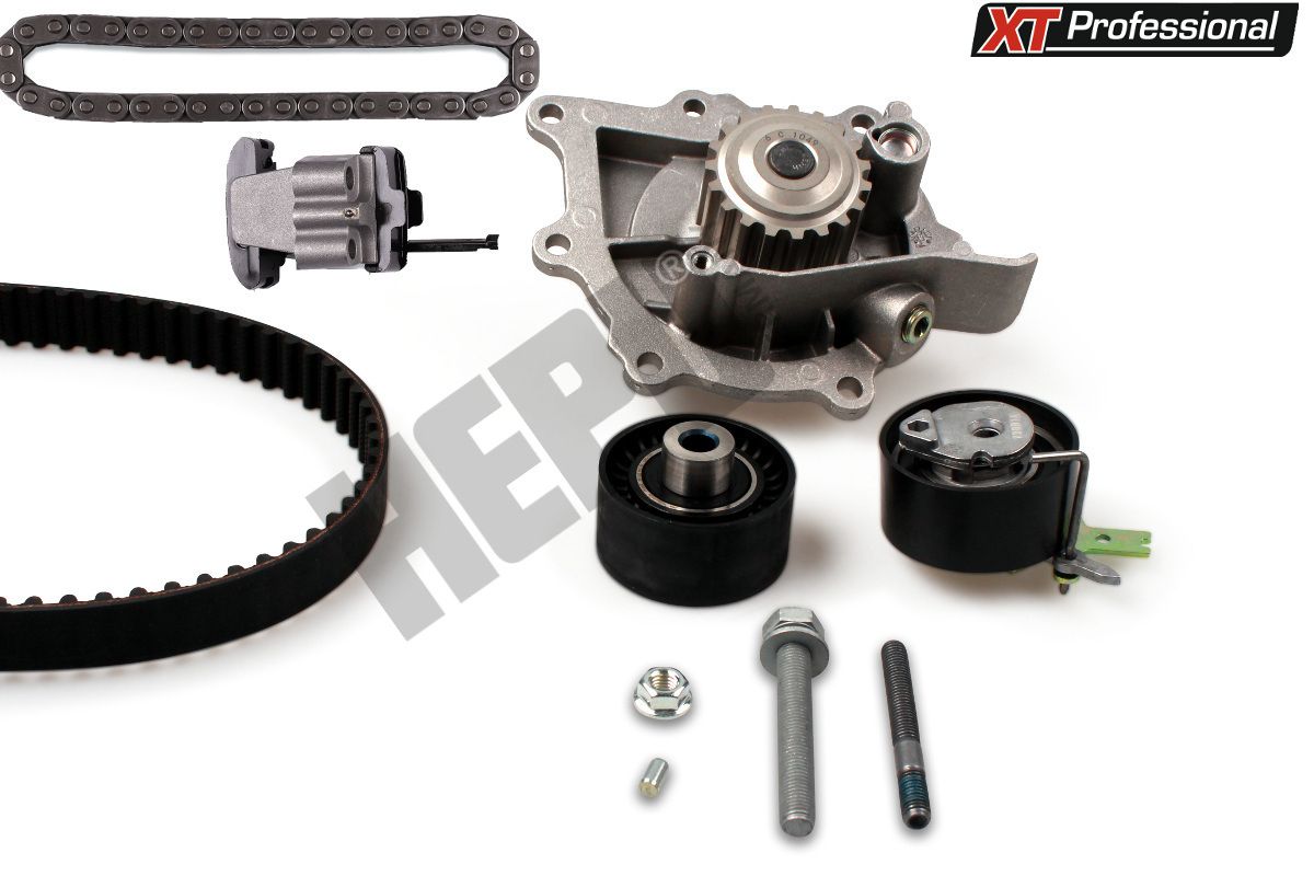 HEPU PK08070XT Water pump & timing belt kit
