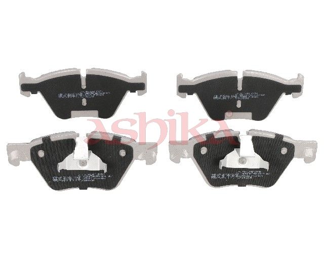 ASHIKA 50-00-0124 Brake pad set, disc brake