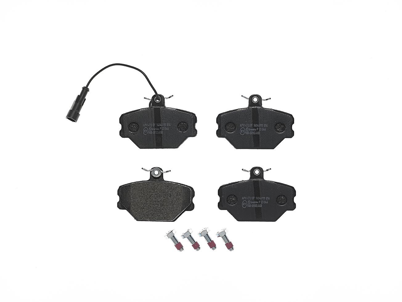 BREMBO P 23 044 Brake pad set, disc brake