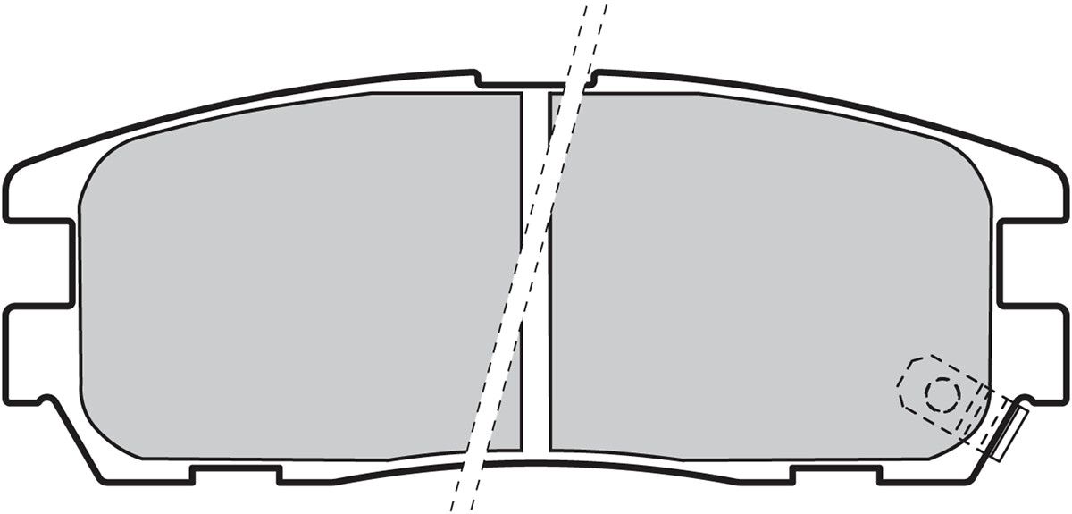 Brake Pad Set, disc brake-1