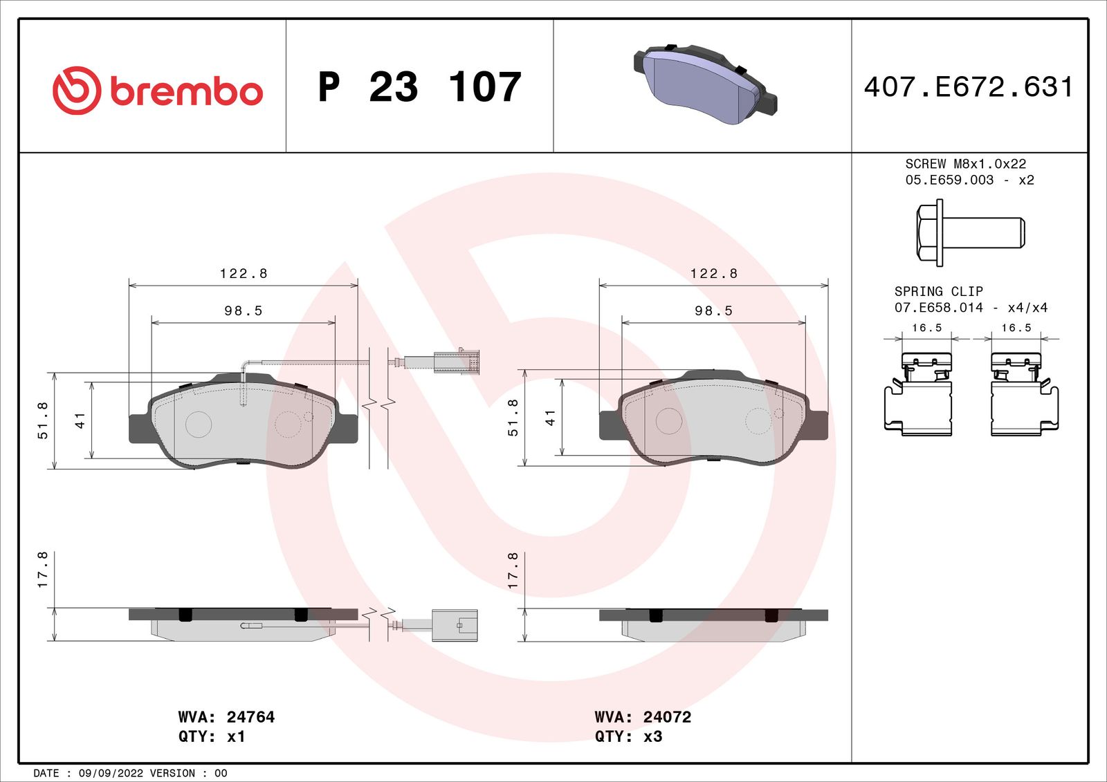 stabdžių trinkelių rinkinys, diskinis stabdys