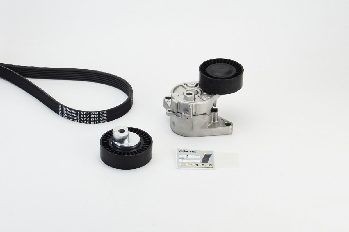 CONTINENTAL CTAM 6PK1538K1 V-ribbed belt set