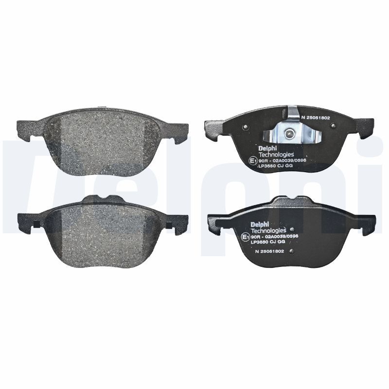 Brake Pad Set, disc brake-1