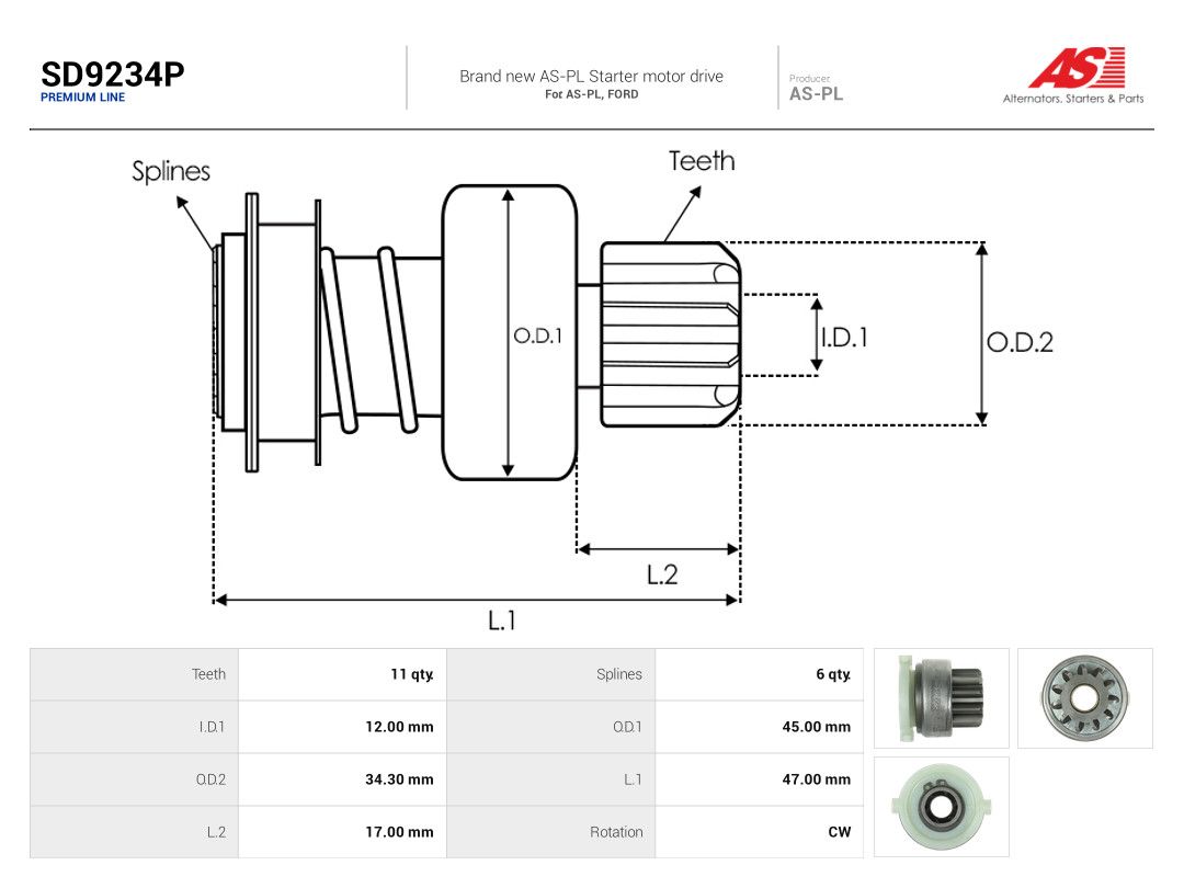 Freewheel Gear, starter-3