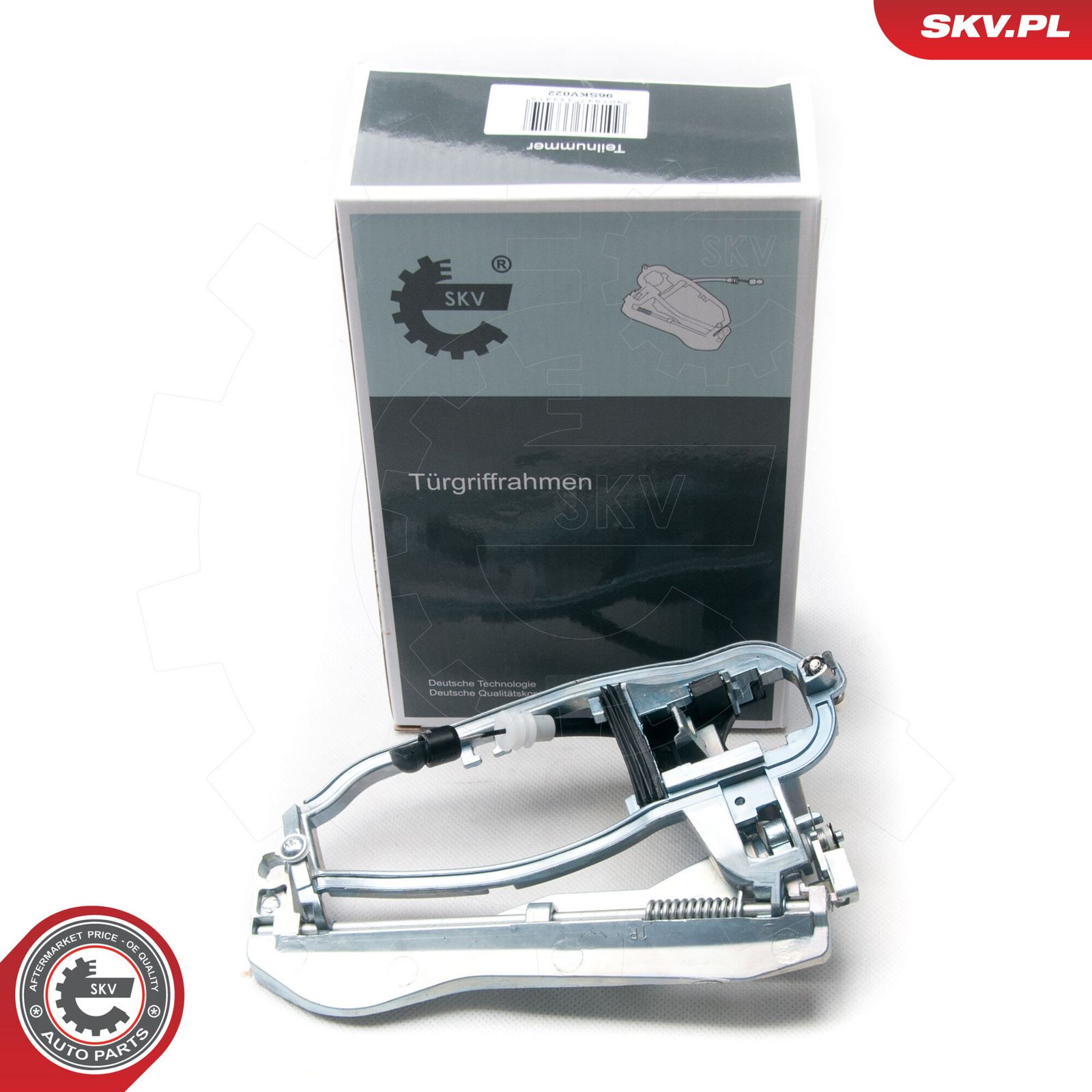 Frame, exterior door handle-4