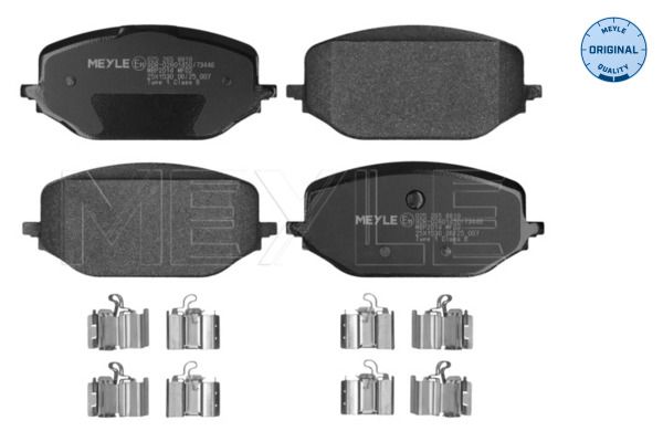 MEYLE 025 265 8819 Brake pad set, disc brake