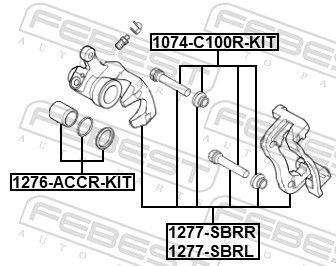 Repair Kit, brake caliper-1