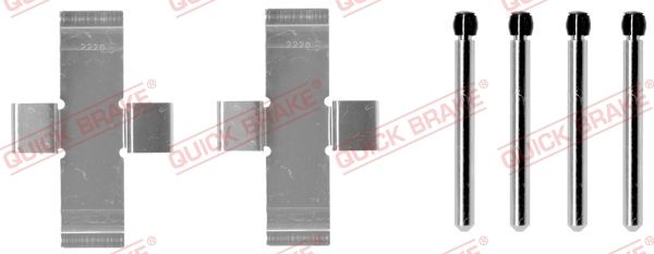 QUICK BRAKE 109-0904 Accessory kit, disc brake pad