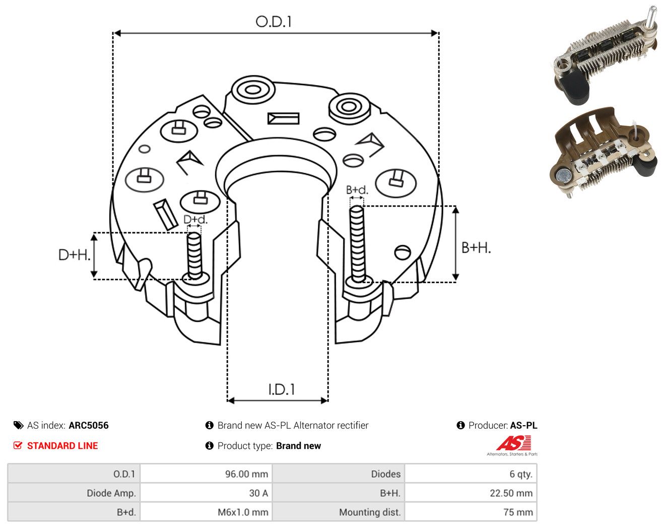 Rectifier, alternator-2