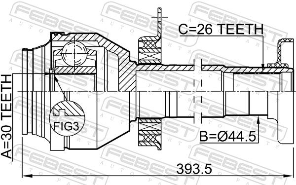Joint Kit, drive shaft-1