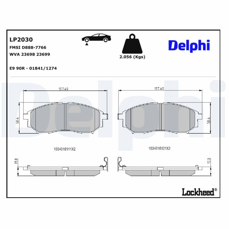 Brake Pad Set, disc brake-2